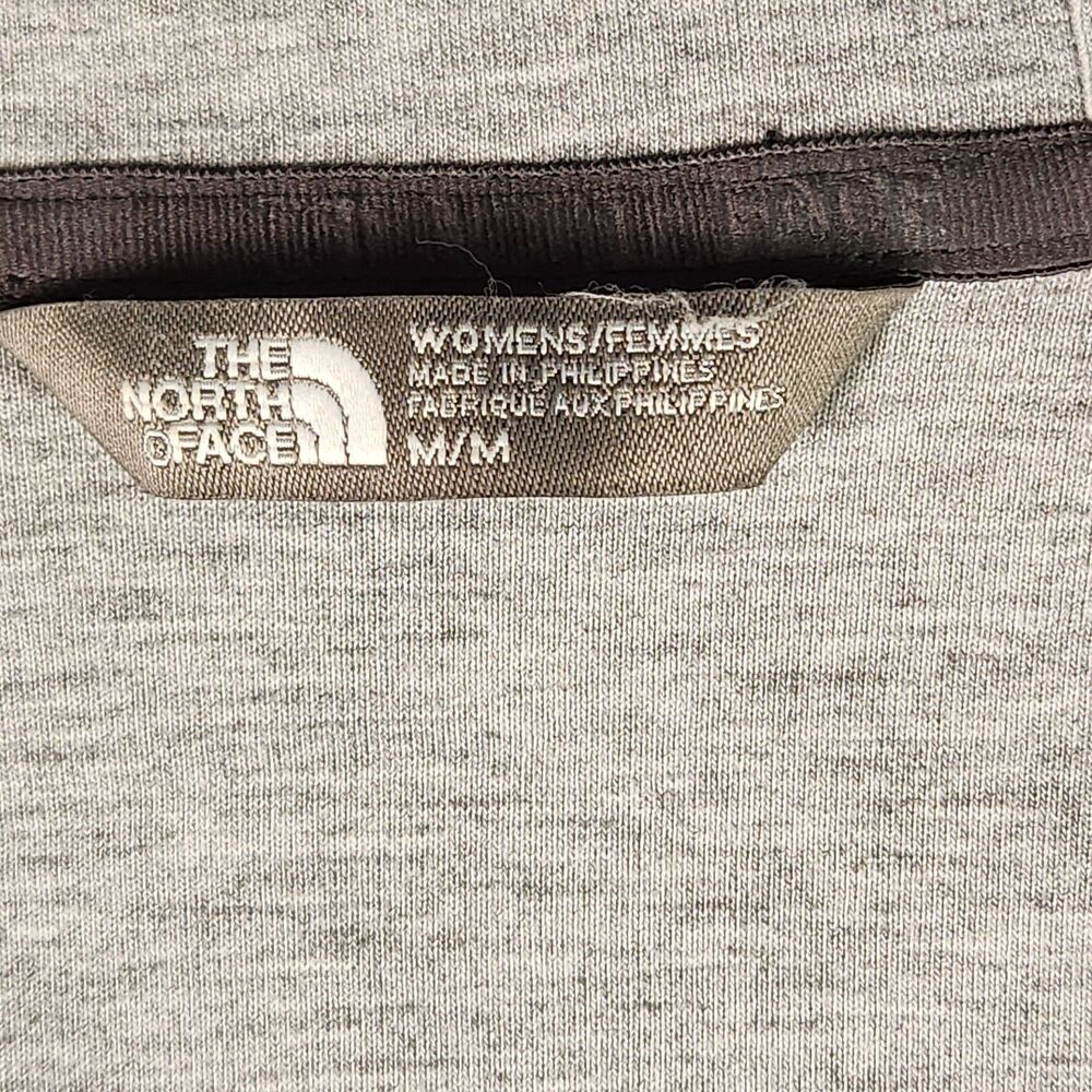 The North Face Jacket Womens Medium Gray Snap Hoodie - Picture 9 of 13